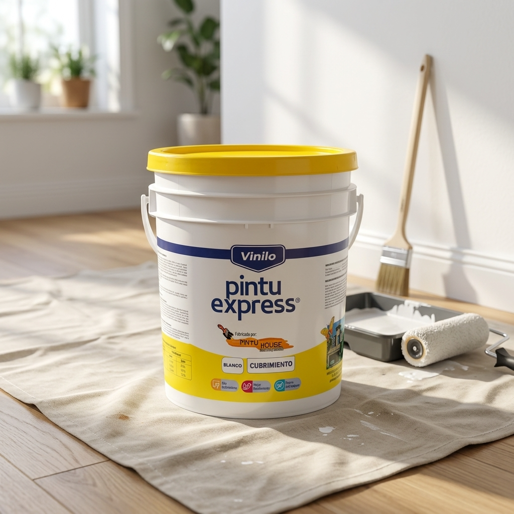 Pintura Vinilo Blanco Tipo 3 Pintu House para Techos y Cielos Rasos (Galón / Balde / Cuñete) - Imagen 2