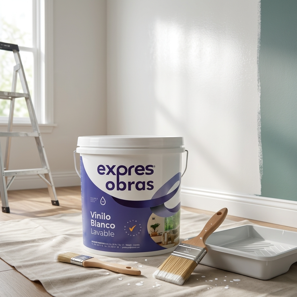 Pintura Vinilo Expres Obras Tipo 2 Limpiable Pintu House (Cuarto / Galón / Balde / Cuñete) - Imagen 2